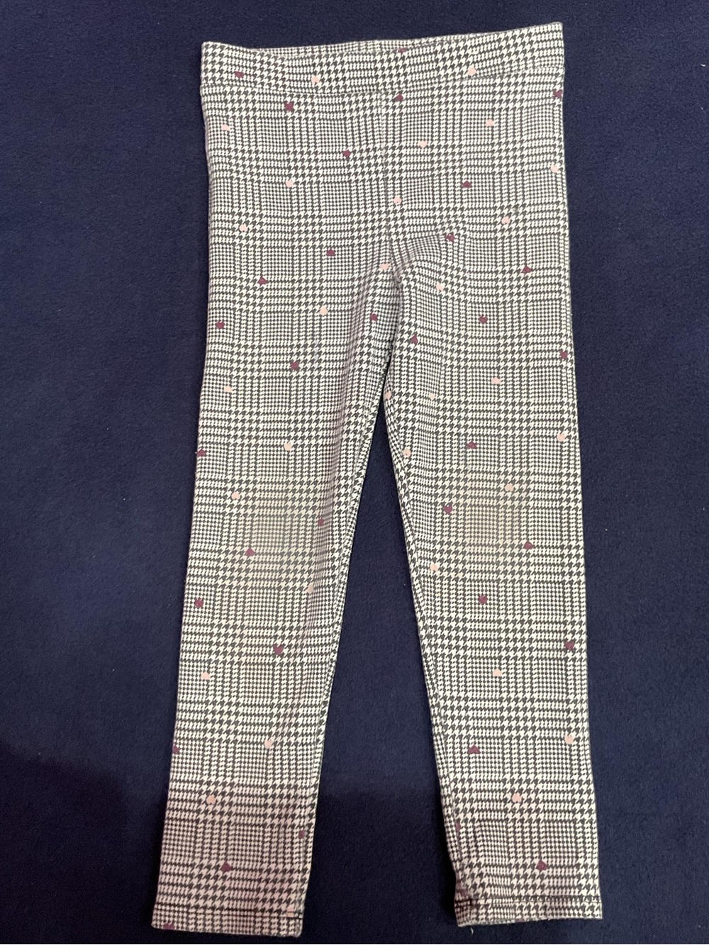 Garanimals Girls Black & White Plaid Leggings Size 5T